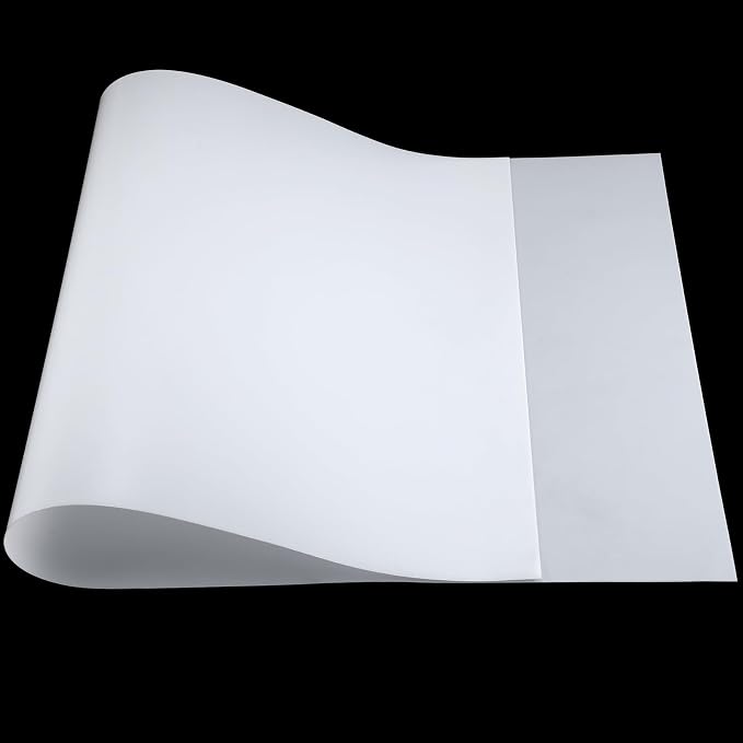 Pushglossy 1 Pcs 48" x 24" x 1/30'' Plastic Sheets by Pushglossy