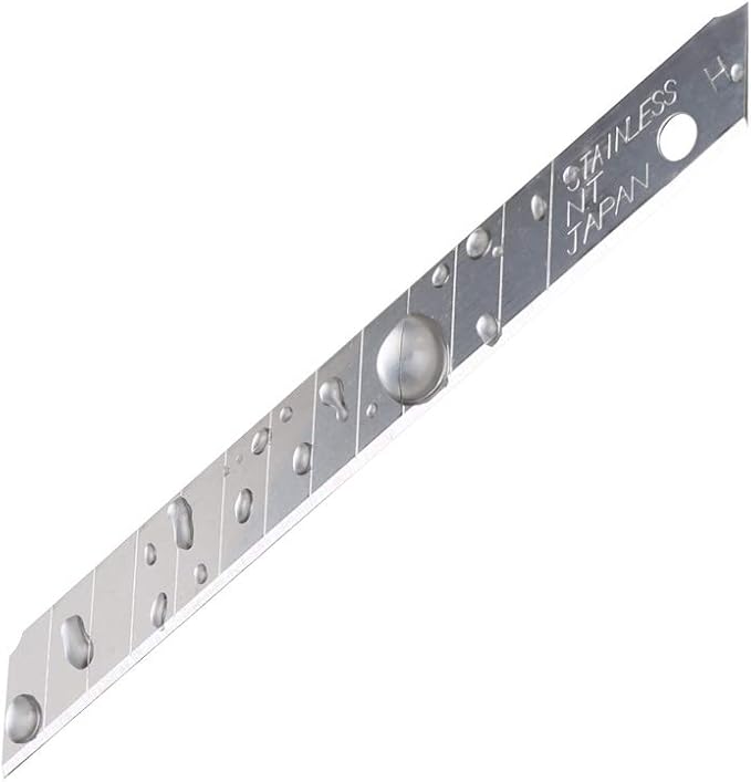 NT Cutter 9mm Stainless Steel Snap-Off Blades, 50-Blade/Pack, 1 Pack - Image 3