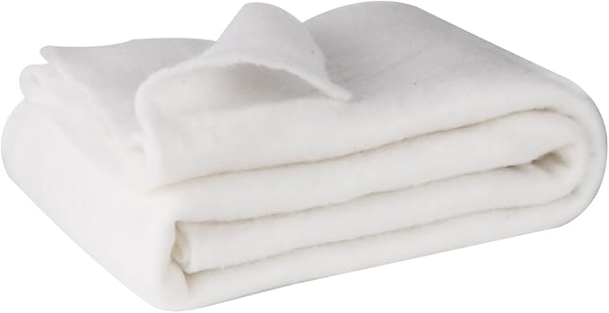 100% Pure Merino Wool Pre Felt Fabric Dual Sizes: 12x59 & 39x59 19 Micron by Piqoeei