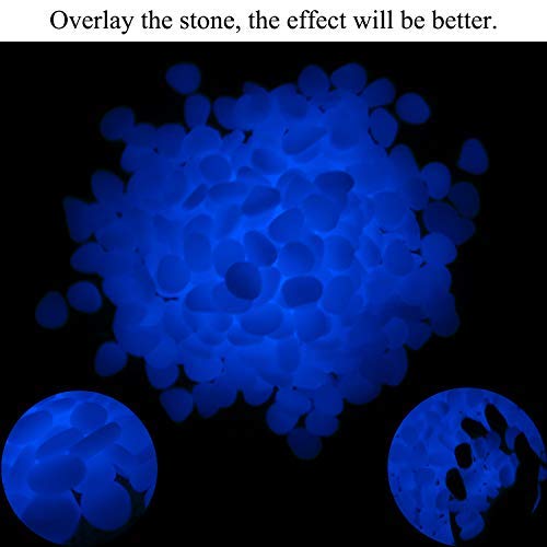 Glow in The Dark Pebbles for Outdoor Decor, Garden Lawn Yard, Fish Tank - Image 7