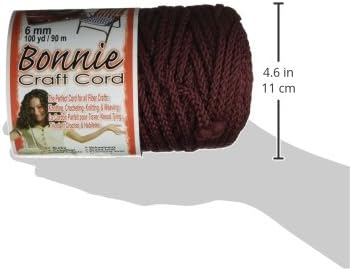 Bonnie Macrame Craft Cord 6mmX100yd - Image 4