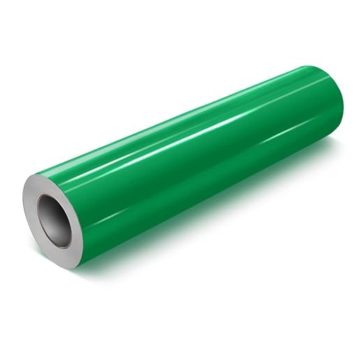 VViViD DECO65 Green Gloss Permanent Adhesive Craft Vinyl by VVIVIDVINYL