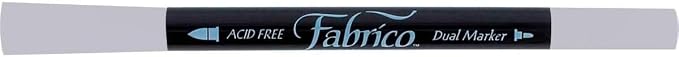 Tsukineko Dual-Ended Fabrico Marker Color-Fast, Cool Gray - Image 3