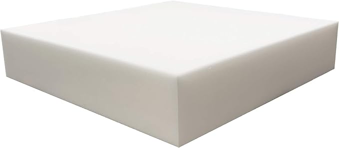 FoamRush 8" x 36" x 36" Premium Quality Upholstery Foam Cushion High Density by FoamRush