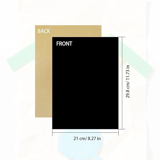 10 PCS Sticky Felt Sheets, Self Adhesive Felt Sheet, 8.3" x 11.8" Self Adhesive - Image 3