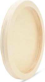 Circle Wood Sign Blank 10 inch Diameter, Canvas Panel, Wood Boards - Image 3