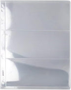 3 Pockets Paper Money Collection Supplies Pages 10 Sheets Money Page Holder | - Image 3