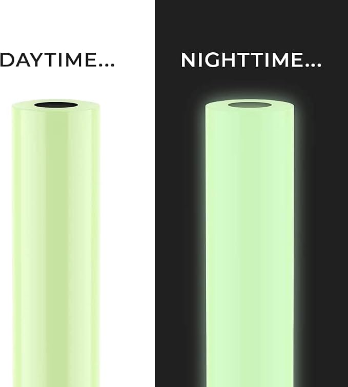 VViViD DECO65 Glow in The Dark Permanent Adhesive Craft 12 Inches x 100 Feet - Image 6