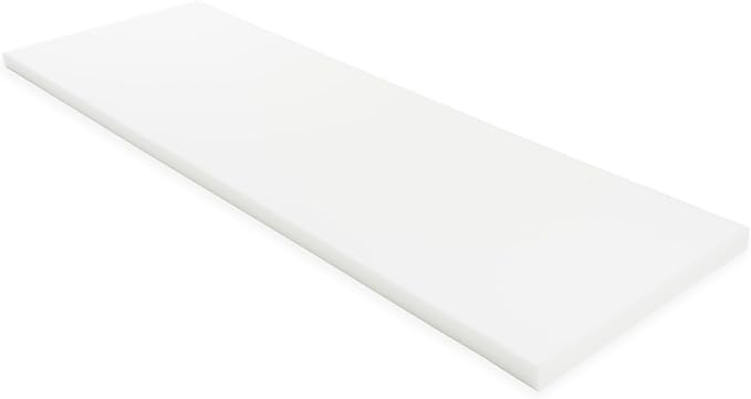 GoTo Foam 2" Height x 24" Width x 72" Length 36ILD Upholstery Cushion Made in - Image 3