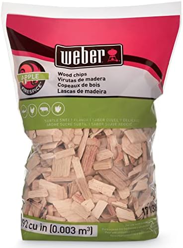 Weber Apple Wood Chips Outdoor Cooking Fuel, 2 lb – Premium BBQ Smoking & - Image 4