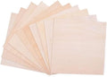 10pcs Balsa Wood Sheets Ply, 100/200/300mm Long Solid Wood Boards, 1-8mm Thin by Unknown