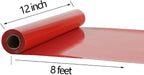 TUMIYA Red Heat Transfer Vinyl HTV Rolls, Glossy Adhesive HTV Vinyl - Image 2