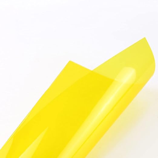 Tong Gu 5PCS Colored A4 PVC Flexible Plastic Sheets Transparent Gel Clear DIY - Image 2