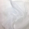 Valentina Textile Inc, Sparkle Crystal Sheer Organza Fabric Shiny by VALENTINATEXTILEINC