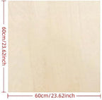 12 Pack Basswood Sheets Plywood Board 24 x 24 x 1/8 Inch- Unfinished Wood Boards - Image 9