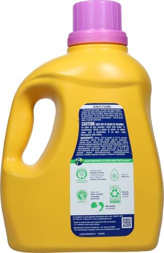 ARM & HAMMER Plus OxiClean Odor Blasters Fresh Burst, 77 Loads Liquid Laundry Detergent, 100.5 Fl oz (Pack of 2)