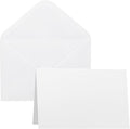 50 Pack Blank Cards and Envelopes 4x6, Folded Cardstock by Sylroal