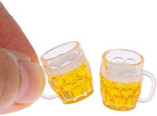 Mini House Drink Accessories Miniature Wooden Beer Barrel Figurine Wine Barrel - Image 4