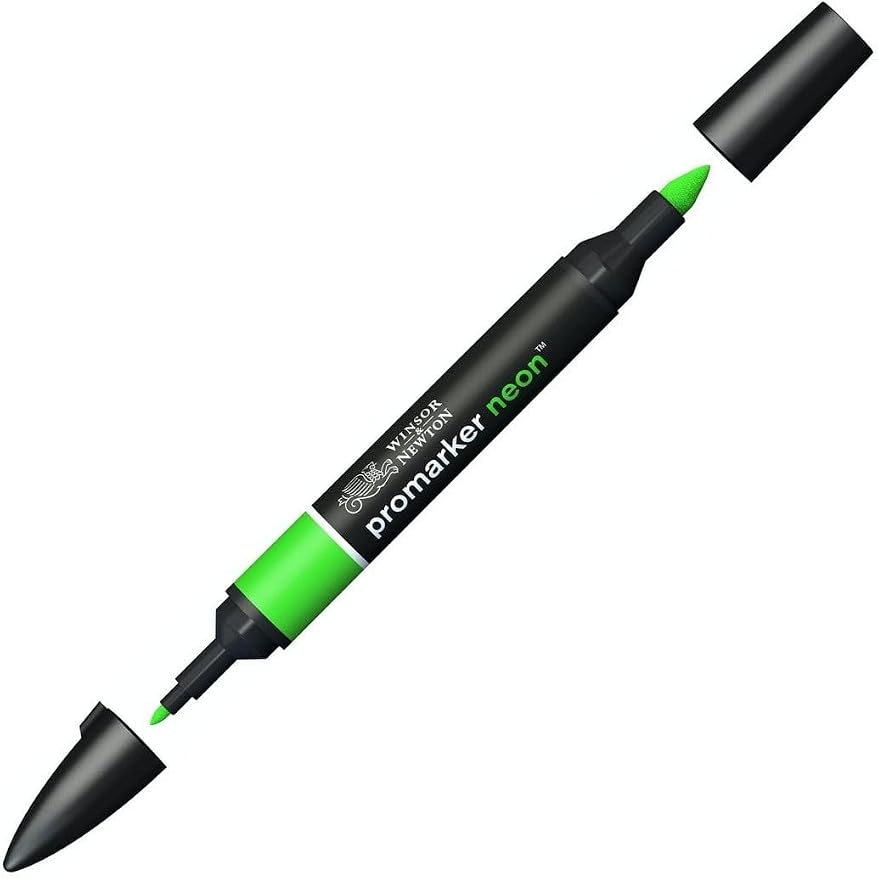 Winsor & Newton ProMarker, Neon Glowing Green by WinsorNewton