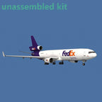 MOUDOAUER 1:100 Paper MD-11 Air Plane 3D Model Aircraft Model Simulation - Image 3