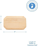Wood Rectangle Plaque 5 inch - Image 4