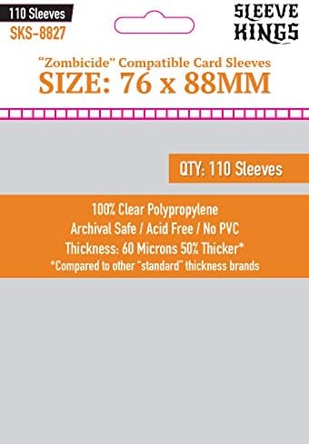 Sleeve Kings Zombicide Compatible Sleeves 76 X 88 mm - Image 3