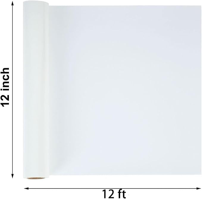 guangyintong Reflective White Heat Transfer Vinyl HTV Rolls - Image 2