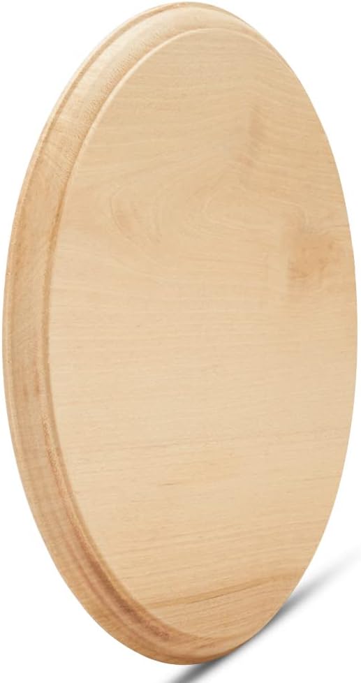 Unfinished Wooden Circles 8 inch, Charcuterie Board, by Woodpeckers - Image 3