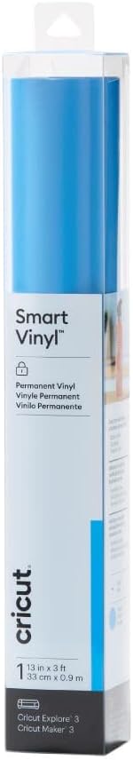 Cricut Smart Permanent Vinyl, Ocean - 3ft Roll Adhesive Craft Vinyl - Matless by Unknown