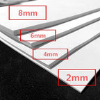 Labzhang White EVA Foam Cosplay, 1 piece of 6mm Craft Foam, Cosplay Foam - Image 3