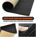3/4''T x 12''W x 59''L Neoprene Sponge Foam Rubber Sheet Roll - Image 4