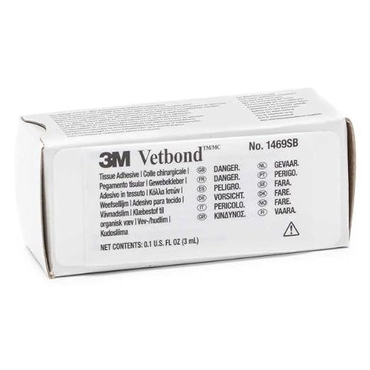3M Vetbond Tissue Adhesive 0.1 oz – Fast-Acting Veterinary Wound Glue - Image 2
