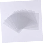 NUOBESTY Transparent Plastic Sheets 10 Pieces Clear Pet Film Sheets - Image 6