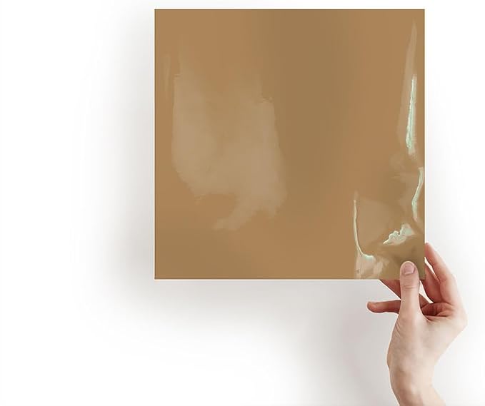 3M 7125 Tan Gloss Permanent Adhesive Vinyl Roll - Image 2