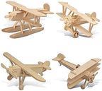 Puzzled Wooden Airplane Model Kits by Puzzled