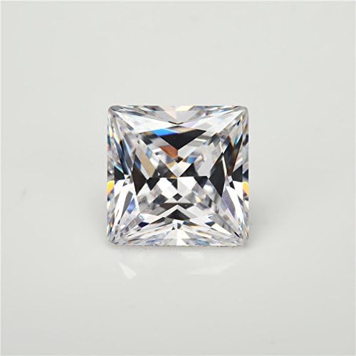 50pcs 6x6mm AAAAA Square White Princess Cut Loose Cubic Zirconia CZ Stone - Image 4
