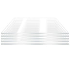 5 Pieces 8 x 12” Clear Acrylic Sheet Plexiglass - Image 2