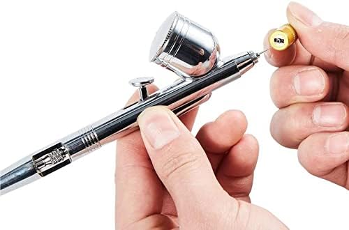 EBEST 4 SET Airbrush Cleaning Kit Repair Tools Needle Nozzle Brush Glass - Image 7
