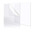YSTIME 12" x 12" Acrylic Sheet Clear Plexiglass Sheet, Transparent Acrylic Board by YSTIME
