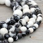Zenkeeper 108 Pcs Zebra Jasper Beads - Image 4