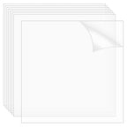 AHANDMAKER 8 Sheets Clear PET Sheet 9.84 x 9.84 Inch Transparent 0.5mm Thin by AHANDMAKER
