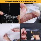 KLAPiT Super Tape Clear Double Sided Heavy Duty Adhesive 40in Enhanced Nano - Image 5