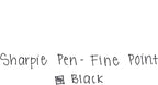 SHARPIE Felt Tip Pens, Fine Point Felt Tip Markers, Journaling Pens, Art Markers - Image 6