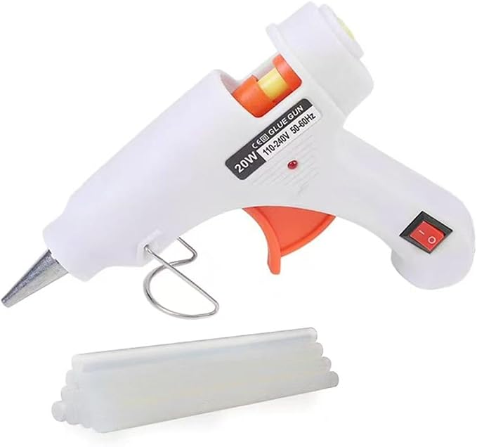Hot Glue Gun with 10 Glue Sticks, 30W Mini Glue Gun Kit, by Unknown