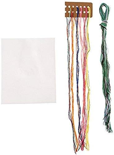 Janlynn 14 Count Bug in a Rug Birth Record Counted Cross Stitch Kit, 9-3/4-Inch - Image 3