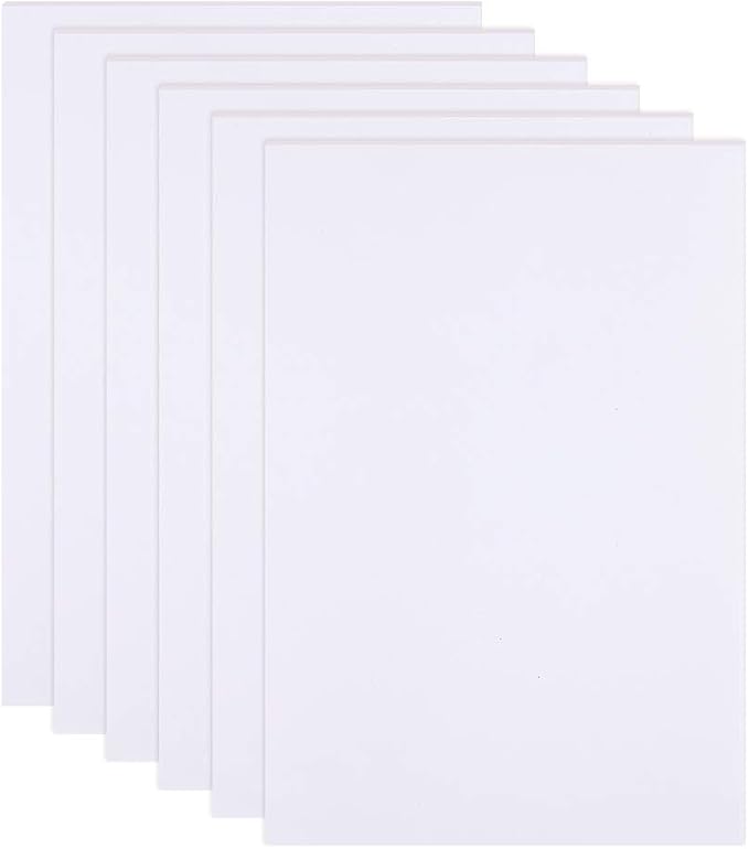 BENECREAT 10PCS 1mm Thick Adhesive Foam Sheet 8.3x11.8 Insulation Foam by BENECREAT