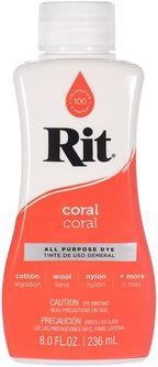 Rit Dye – 8 Oz. Liquid Fabric Dye by CraftCounty