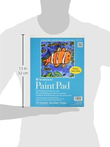 Strathmore (27-209 100 Series Youth Paint Pad, 9 by 12", 20 Sheets - Image 3