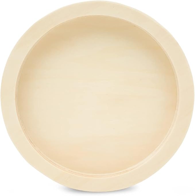 Circle Wood Sign Blank 10 inch Diameter, Canvas Panel, Wood Boards by Woodpeckers
