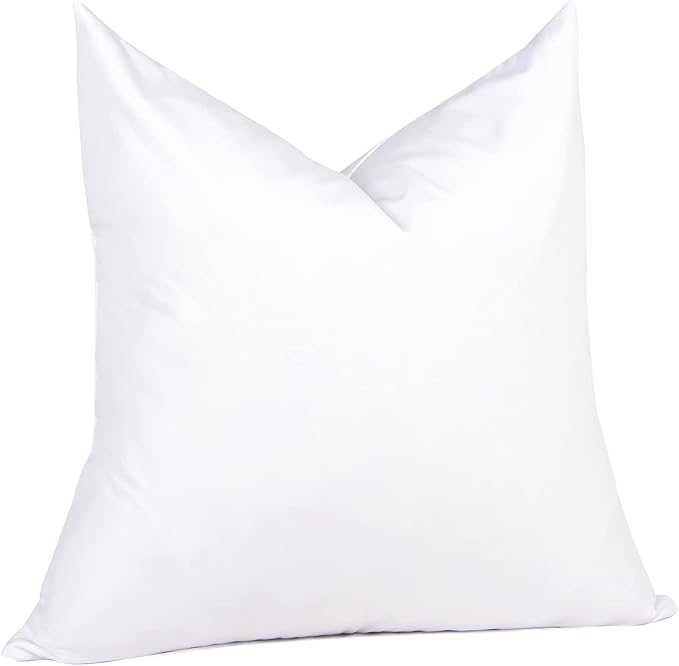 puredown® 22x22 Feather Down Pillow Insert, 1 Pack Throw Pillow Insert by Puredown